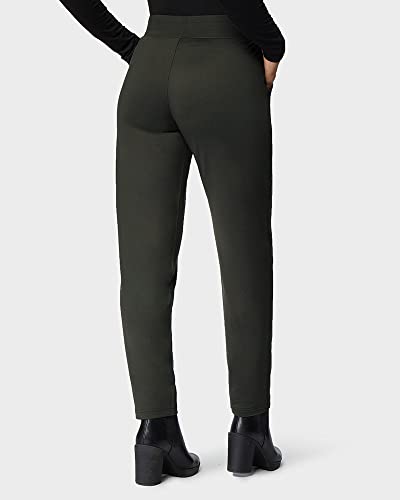 32 DEGREEES Women's Ultra Comfy Everyday Pants| Adjustable Drawstring | 4-Way Stretch | Modern-Fit | Office