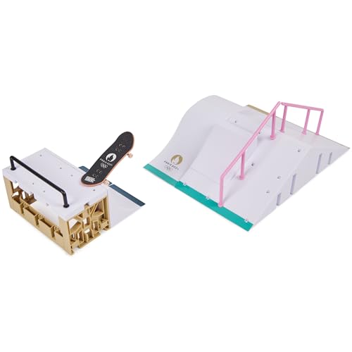Tech Deck, Sky Brown’s Olympic Games Paris 2024 Ramp, Customizable X-Connect Park Creator Playset & Exclusive Fingerboard, Kids Toy for Ages 6