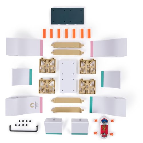 Tech Deck, Sky Brown’s Olympic Games Paris 2024 Ramp, Customizable X-Connect Park Creator Playset & Exclusive Fingerboard, Kids Toy for Ages 6