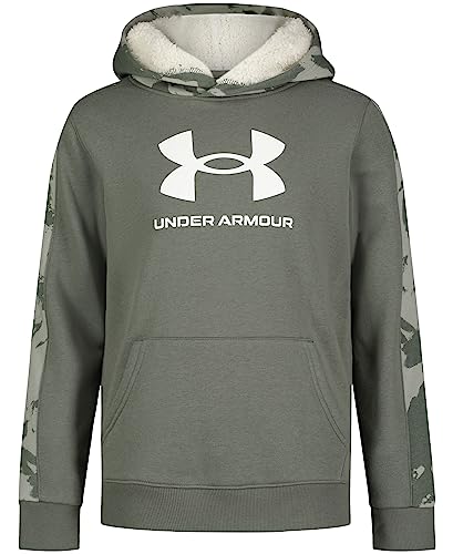 Under Armour Boys' Outdoor Hoodie, Large Front Pocket, Quick-Drying & Lightweight