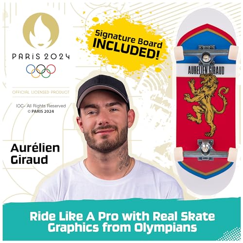 Tech Deck, Sky Brown’s Olympic Games Paris 2024 Ramp, Customizable X-Connect Park Creator Playset & Exclusive Fingerboard, Kids Toy for Ages 6