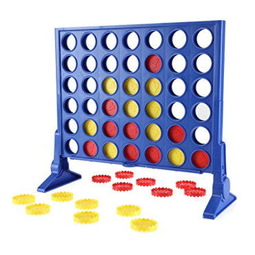 Connect 4 Game by Hasbro – Classic 2 Player Strategy Board Game for Kids & Family