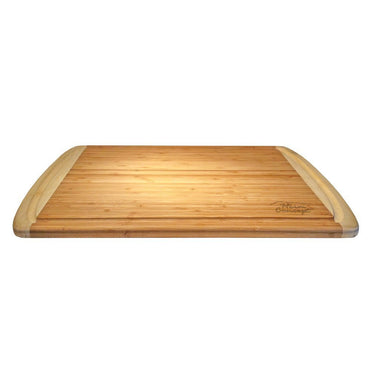 Heim Concept Organic Bamboo Large Cutting Board with Juice Groove Kitchen