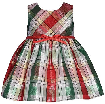 Bonnie Jean Girls Holiday Christmas Dress and Coat Set – Baby to Little Girls