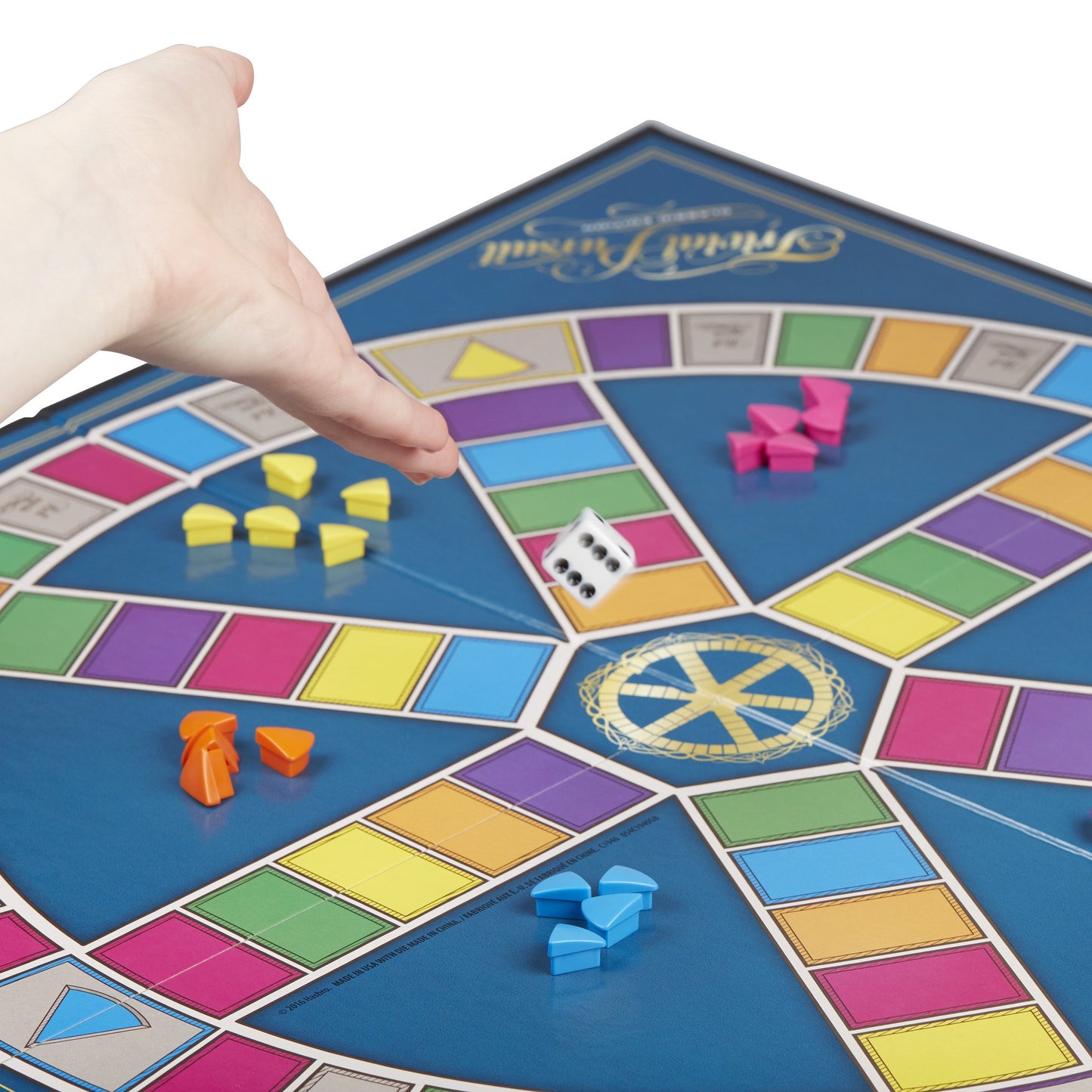 Hasbro Gaming Trivial Pursuit Game: Classic Edition 2 Players 16+ Yrs Trivia Board Game
