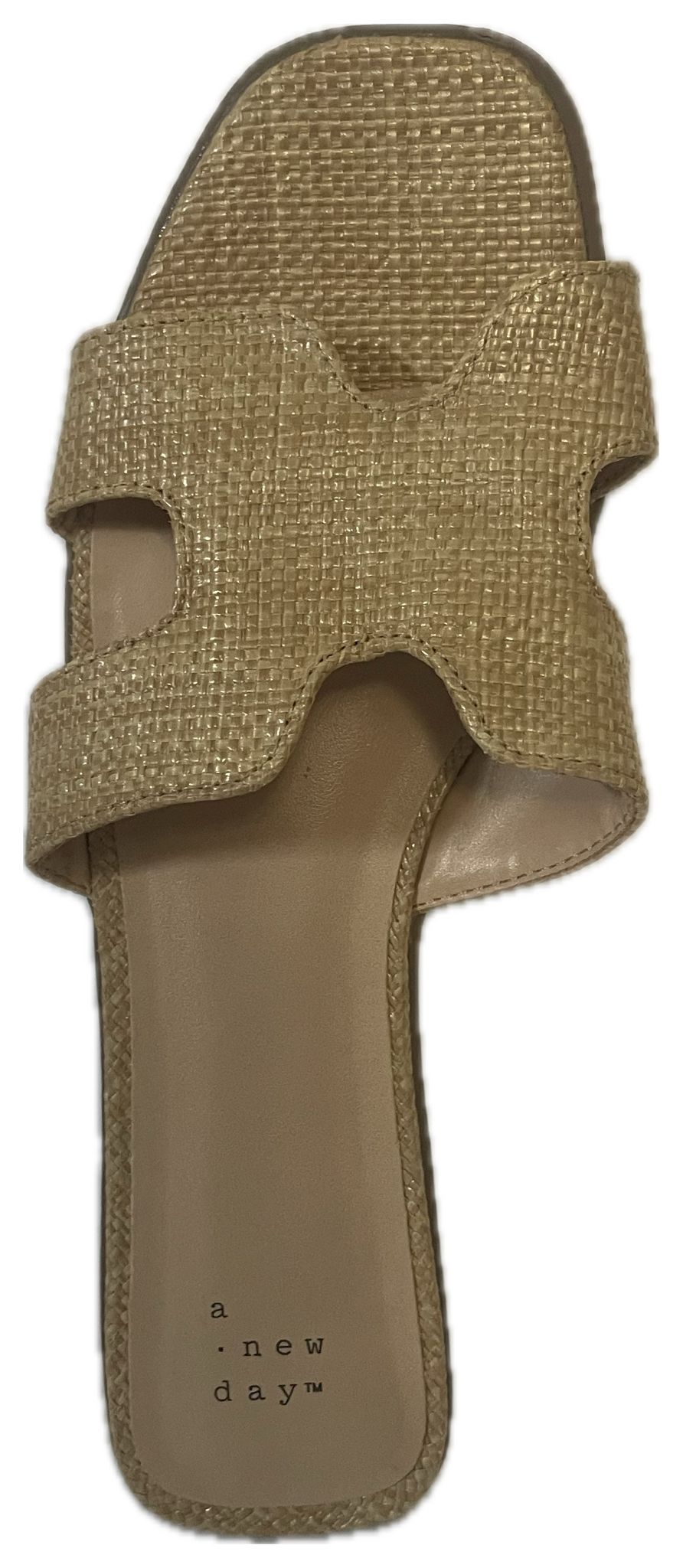 Women's Nina Slide Sandals - a New Day, Tan 9