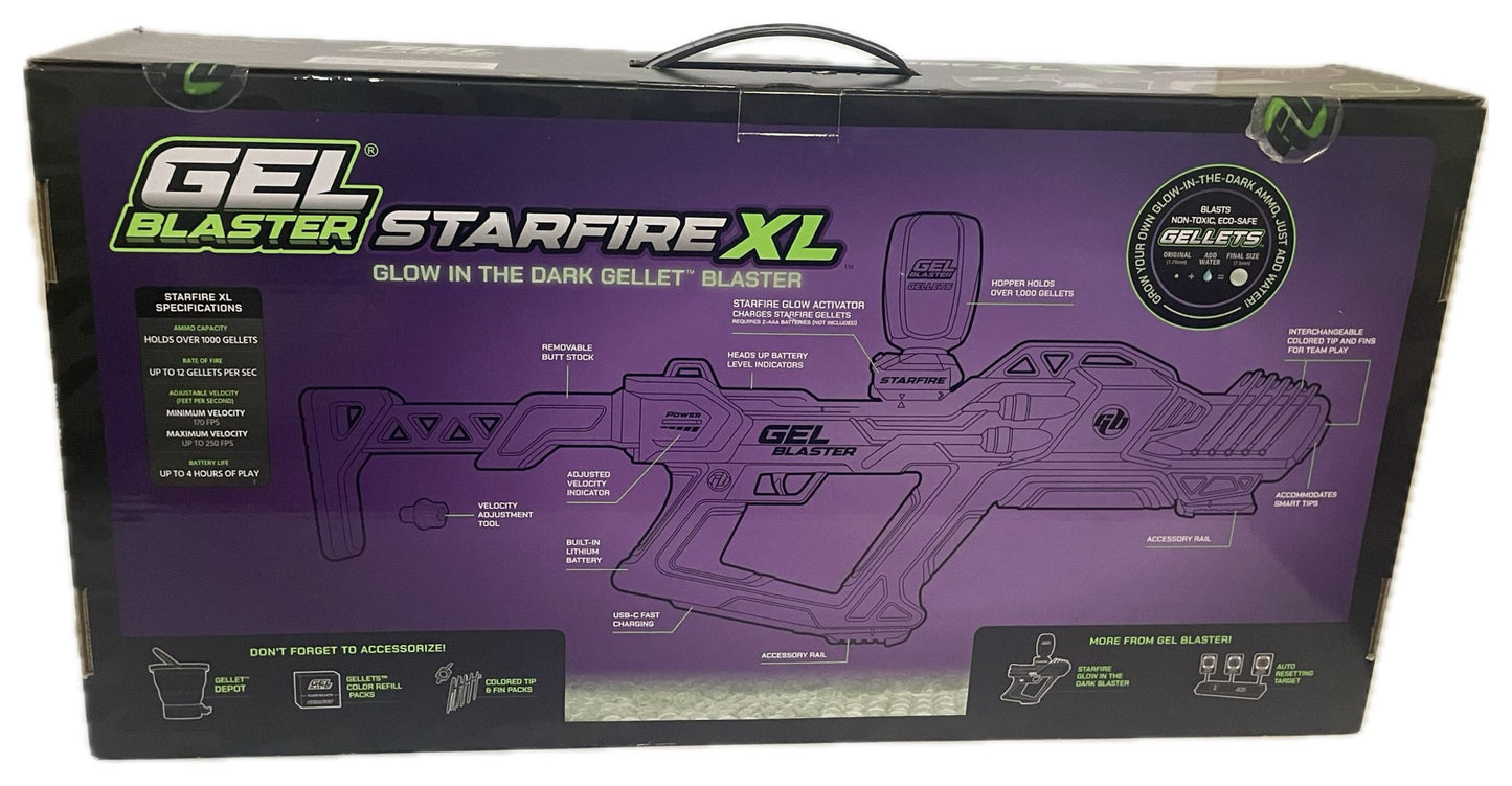 Gel Blaster StarFire XL Glow-in-the -Dark Gellet Blaster