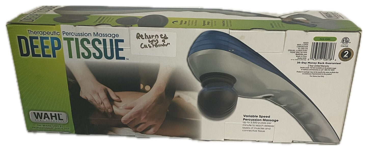 Wahl Deep Tissue Percussion Therapeutic Massager