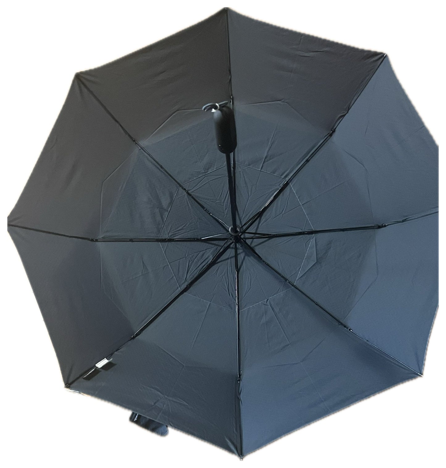 ShedRain Jumbo Auto Open/Close Compact Umbrella – Gray Geometric, 54" Span