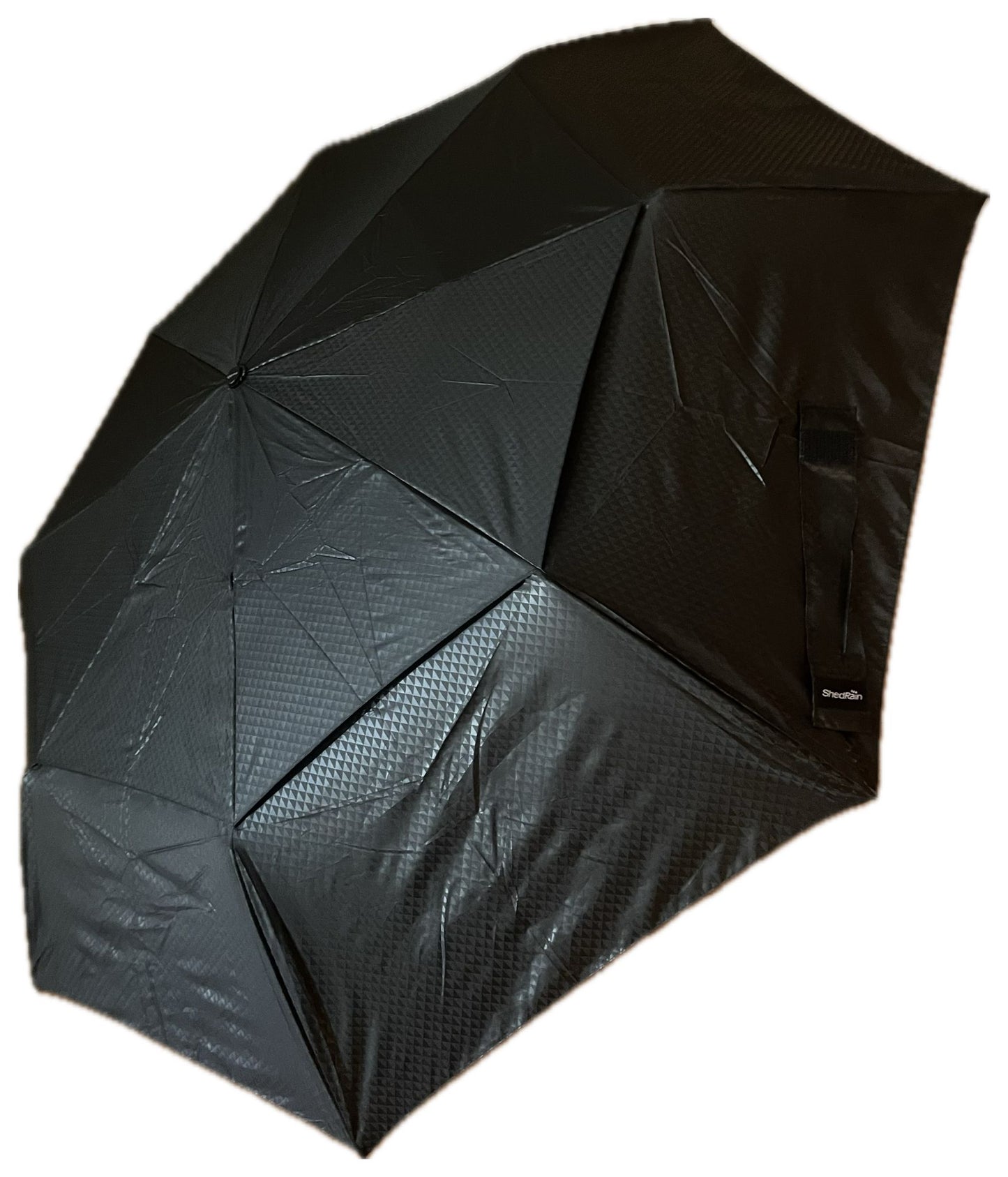 ShedRain Jumbo Auto Open/Close Compact Umbrella – Black, 54" Span