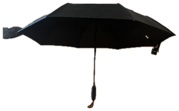 ShedRain Jumbo Auto Open Close Compact Umbrella 54" Black – Wind Resistant Travel Umbrella