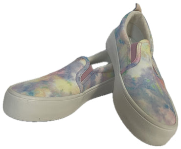 Art Class Kids' Carly Slip-On Sneakers, Multicolor Tie-Dye Size 13