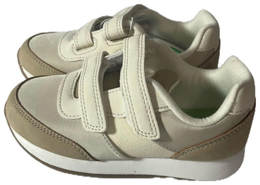 Cat & Jack Toddler Charlie Retro Sneakers, Tan Hook & Loop Shoes Size 10T