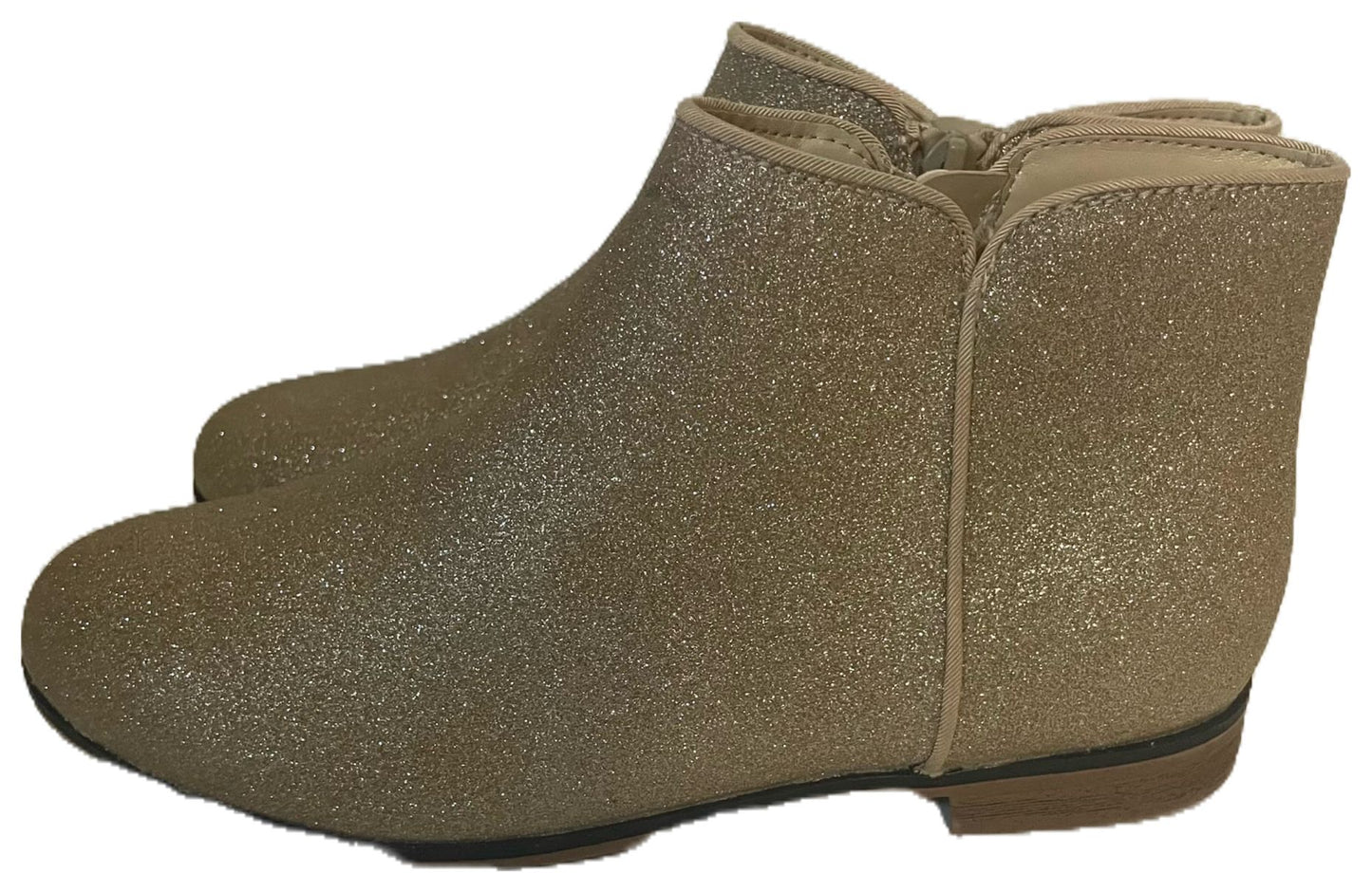 Cat & Jack Kids' Holland Shearling Style Boots, Gold (3)