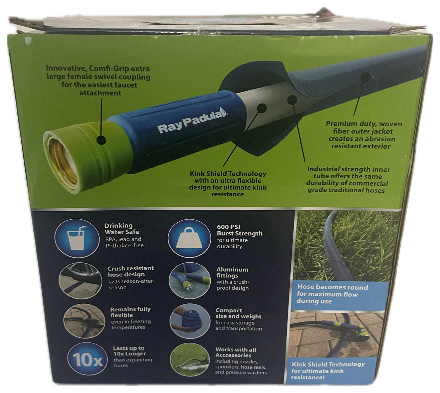 Ray Padula 50ft FlexLite Premium Lightweight Standard Hose