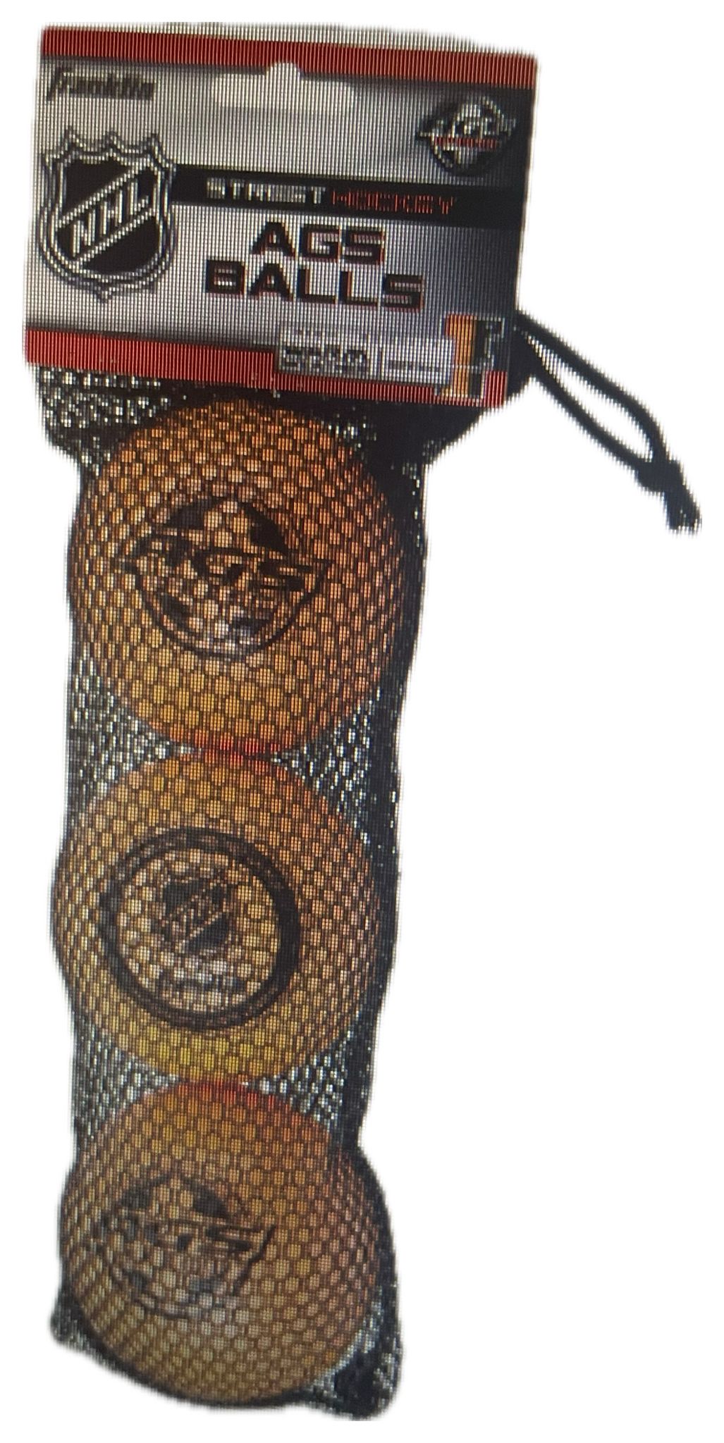 Franklin Sports NHL AGS Pro High Density Ball 3-Pack