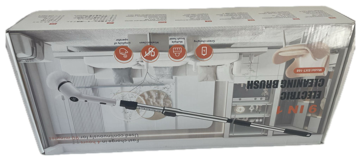 Electric Spin Scrubber UNTIMATY Cordless Bathroom Cleaning Brush