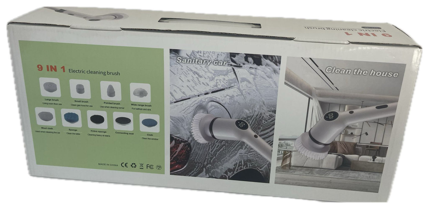 Electric Spin Scrubber UNTIMATY Cordless Bathroom Cleaning Brush