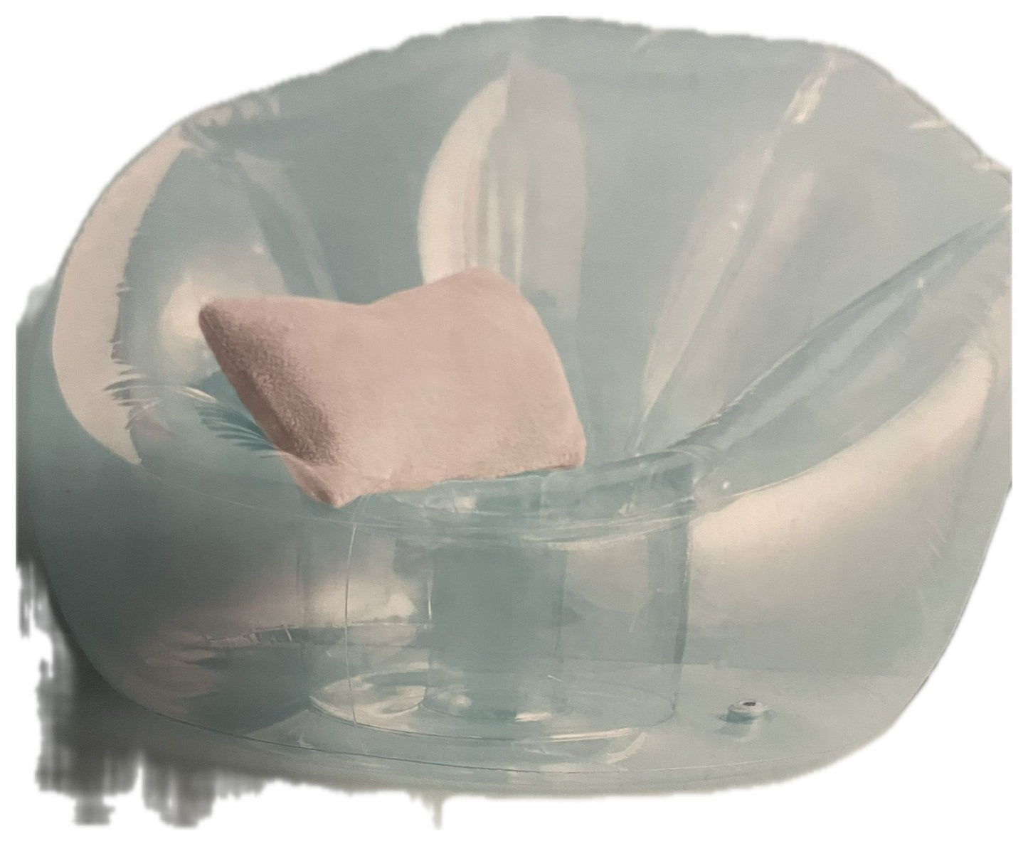 Room Essentials Clear Inflatable Chair