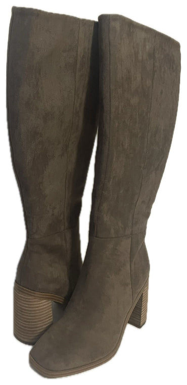 DV by Dolce Vita Flapper Women's Knee High Boots Block Heel Side Zip