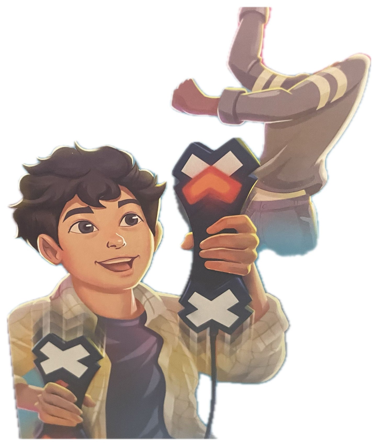 Crossed Signals Game for Kids & Adults Electronic Game with Pair of Talking Light Wands