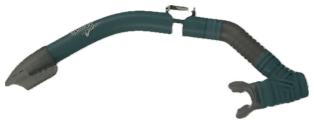 Speedo Junior reef scout Mask & Snorkel Set - Blue/Green: Ages 6-14, Polycarbonate