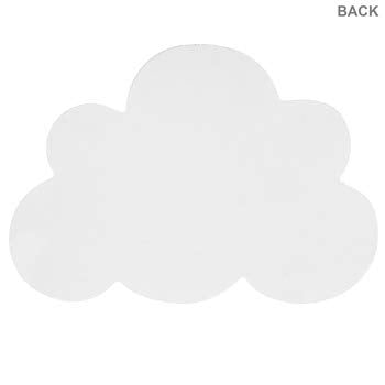 Sleeping Cloud Nursery Decor, Wooden Cloud Accent for Kids Boys & Girls Room