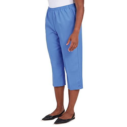 Alfred Dunner Women's Classic Capri Pant