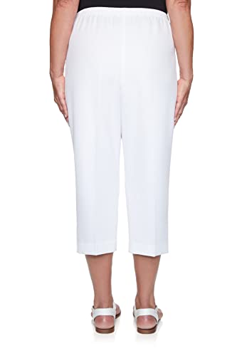 Alfred Dunner Women's Classic Capri Pant