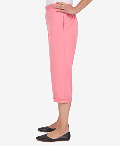 Alfred Dunner Women's Sweet Cut Out Capri