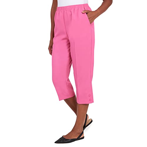 Alfred Dunner Women's Classic Capri Pant