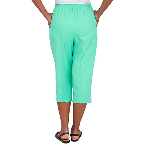 Alfred Dunner Women's Classic Capri Pant