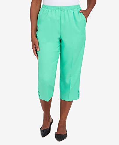 Alfred Dunner Women's Classic Capri Pant