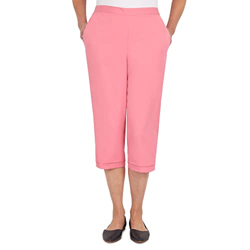 Alfred Dunner Women's Sweet Cut Out Capri
