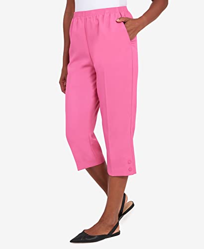 Alfred Dunner Women's Classic Capri Pant