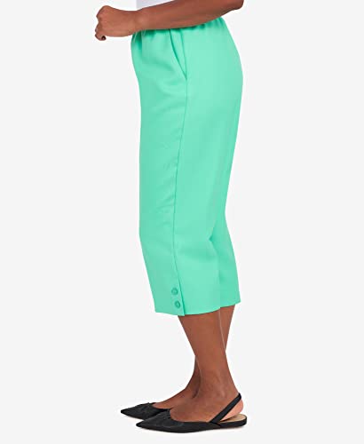 Alfred Dunner Women's Classic Capri Pant