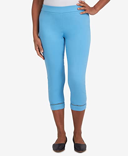 Alfred Dunner Women's Sweet Cut Out Capri