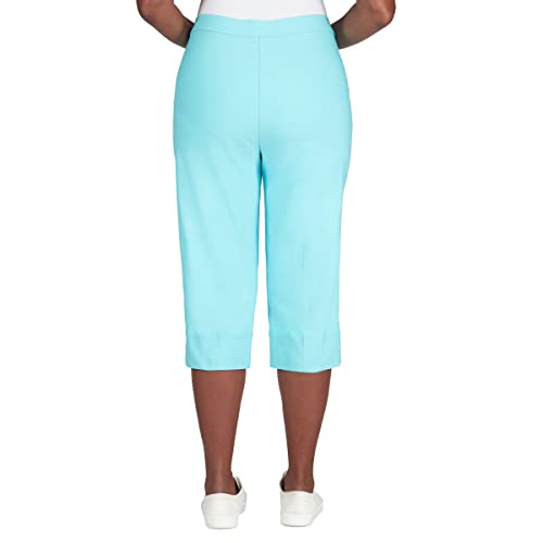 Alfred Dunner Womens Allure Clam Digger Capri