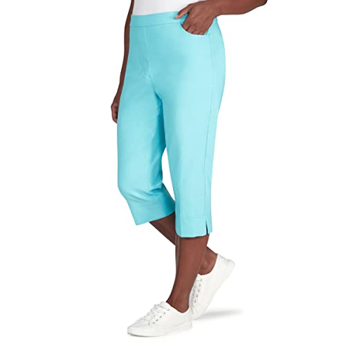 Alfred Dunner Womens Allure Clam Digger Capri