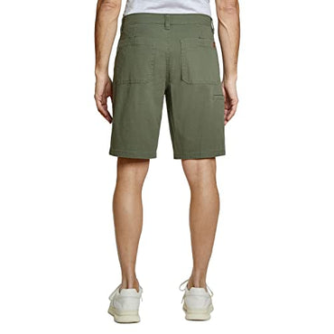 Weatherproof Men's Trail Utility Shorts 10 Inch Inseam Deep Pocket Stretch