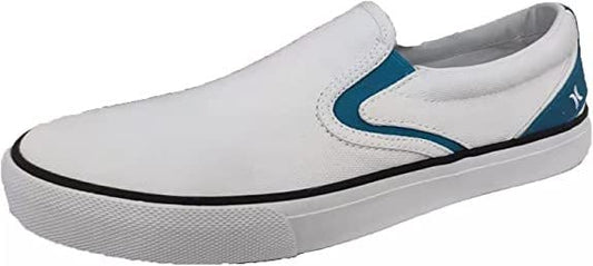 Hurley Men's Jordan Sneakers, White Aqua, 10.5