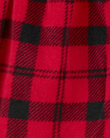 Carter's Baby Girls 3-Piece Vest Jacket Set Plaid Outfit with Bodysuit & Leggings