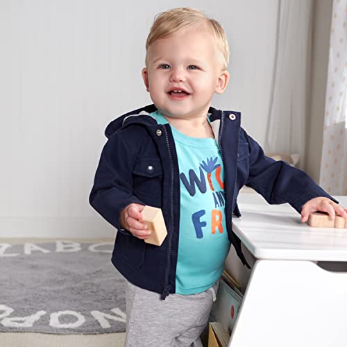 Gerber Baby Hooded Cotton Twill Utility Jacket (Infant Toddler)