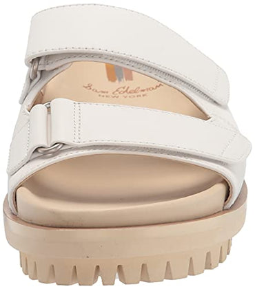 Sam Edelman Women's Eliana Sport Platform Sandals Bright White