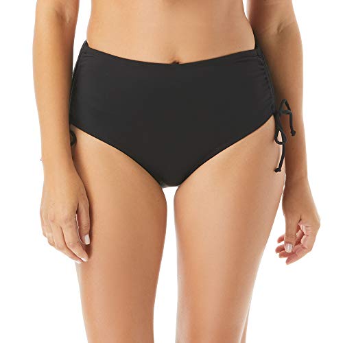 BEACH HOUSE Hayden Side Tie Bikini Swim Bottom — Modest High Waisted Full Coverage Bathing Suit