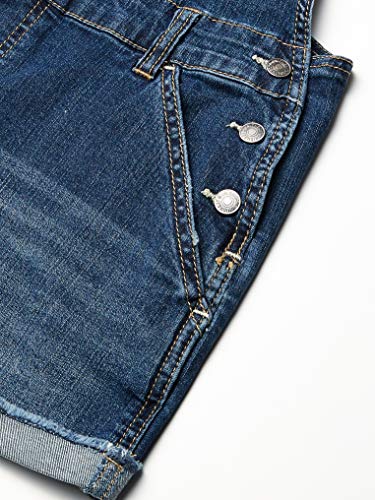 UNIONBAY Women's Denim Shortall with Adjustable Straps
