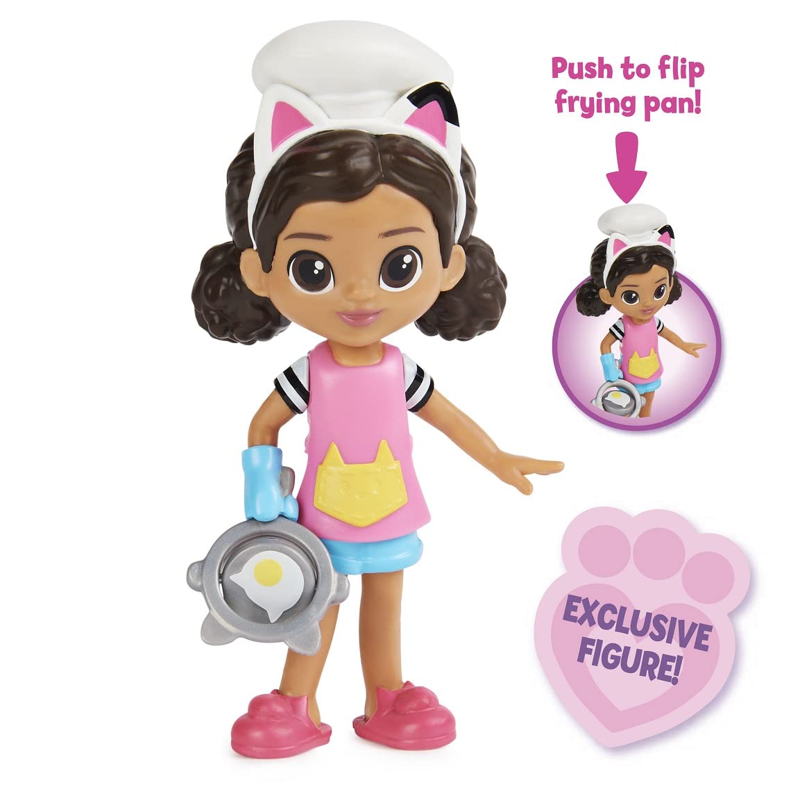 Gabby's Dollhouse, Toy Figures Pack, with Accessories and Kids Toys for Ages 3 and up