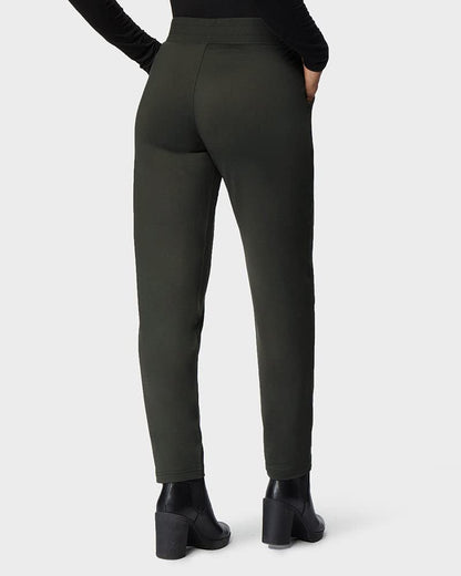 32 DEGREEES Women's Ultra Comfy Everyday Pants| Adjustable Drawstring | 4-Way Stretch | Modern-Fit | Office