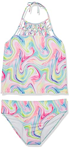 Sugar & Jade Girls' Teen 2-Piece Tankini Swimsuit (Available in Plus)