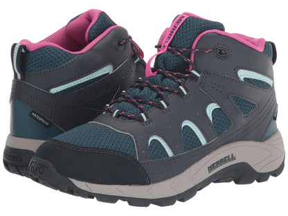 Merrell Kid's Oakcreek Mid Lace Waterproof Hiking Boot